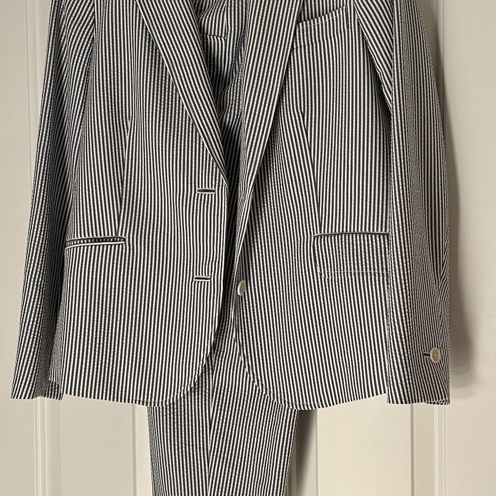 Seersucker Suit Anne Klein